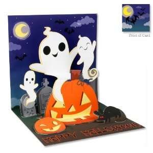  3D Greeting Card   SILLY GHOSTS   Halloween