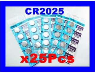25pcs cr 2032 cr2032 3v lithium cell button coin battery
