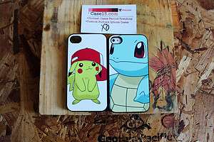 pikachu squirtle pokemon pokeball Apple Iphone 4 / 4s case anime 