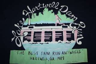 NOS * M vtg 80s 1989 LAKE HARTWELL GEORGIA shirt  