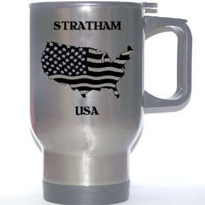  US Flag   Stratham, New Hampshire (NH) Stainless Steel Mug 
