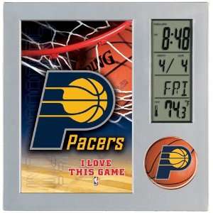  Indiana Pacers Digital Desk Clock: Sports & Outdoors
