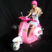 NEW Princess Motor Scooter for Barbie Dolls C16  