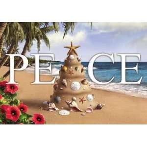  BoatUS Beach & Shells Christmas Card: Health & Personal 