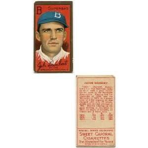  Jacob Daubert Sweet Caporal 1911 T205 Tobacco Card: Sports 
