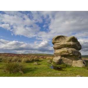  Eagle Stone, Baslow Edge Near Curbar, Peak District 