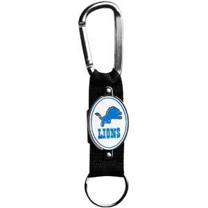   : NFL Detroit Lions Black Carabiner Clip Keychain: Sports & Outdoors