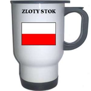  Poland   ZLOTY STOK White Stainless Steel Mug 