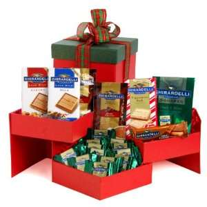 Ghirardellis Greatest Hits Gift Basket:  Grocery & Gourmet 