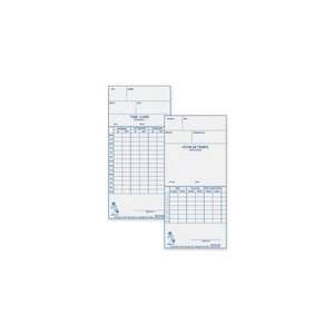  Acroprint Weekly/Bi Weekly Time Cards: Office Products