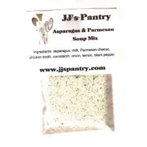 JJs Pantry Asparagus & Parmesan Soup Mix (Serves 6):  