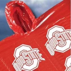 Ohio State Buckeyes Hooded Poncho: Sports & Outdoors