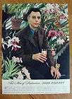 1945 Lord Calvert Whiskey Ad John Lager Orchidologist