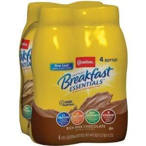 Carnation Instant Breakfast Essentials Rich Milk Chocolate   3 Packs 