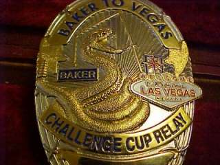   Los Angeles Police Department 2007 Baker to Vegas Commemorative Badge