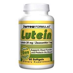  Jarrow Formulas Lutein, Size 60 Softgels Health 