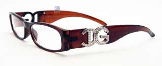 Vintage Womens Clear Lens Glasses RX Optical Eye Wear Leopard 