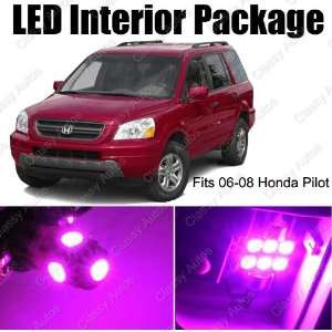  Honda PILOT PINK / LAVENDAR Interior LED Package (10 