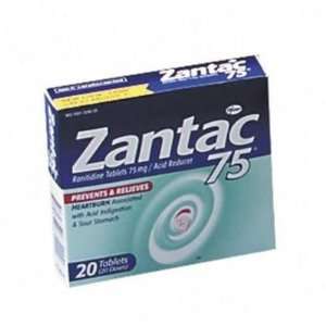  WLA68420   Zantac 75 Acid Reducer Tablets