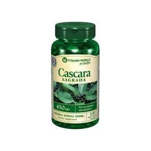  Cascara Sagrada 450 mg. 100 Capsules Health & Personal 
