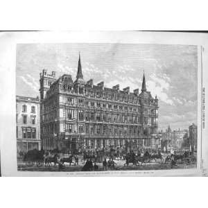   1867 CITY TERMINUS HOTEL RAILWAY STATION CANNON STREET