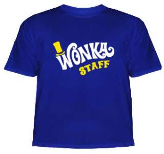 Willy Wonka bar SECURITY custom t shirt  