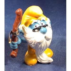  The Smurfs Grandpa Smurf Pvc Figure: Toys & Games