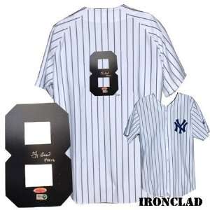  Yogi Berra Authentic New York Yankees Pinstripe Jersey w 