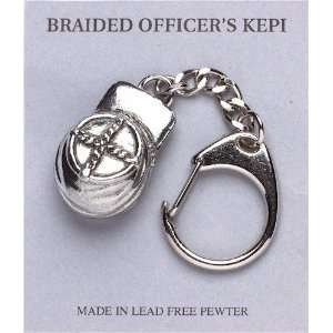   Westair Braided Officers Kepi Hat Key Ring Keychain: Everything Else