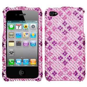   ,Verizon Wireless   Plaid Hot Pink/Purple Cell Phones & Accessories