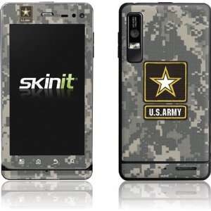 Skinit US Army Logo on Digital Camo Vinyl Skin for Motorola Droid 3