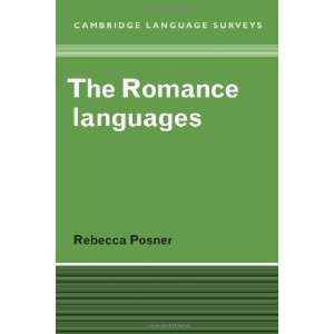   (Cambridge Language Surveys) [Paperback] Rebecca Posner Books