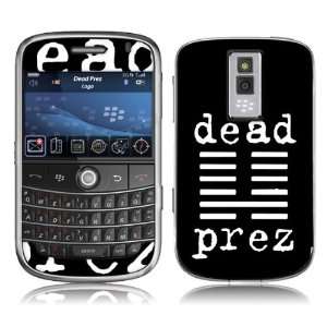   MS DP10007 BlackBerry Bold  9000  Dead Prez  Logo Skin Electronics