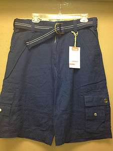 Mens Cargo Shorts Belted NWT $48  