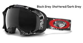 New Oakley Splice Snow Ski Goggles Snowboard, BLACK, GREY, IRIDIUM 