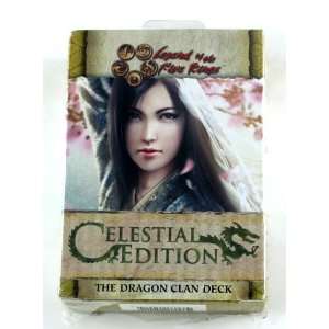   the Five Rings   Celestial Editions   Dragon Clan Deck: Toys & Games