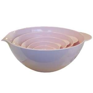  Reston Lloyd 85601 Pink   5 Pieces Melamine Bowl Set 