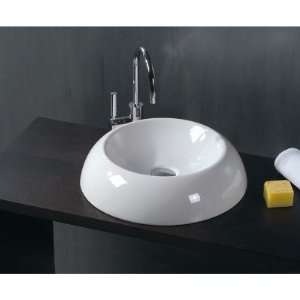  Ceramica 18.5 x 18.5 Above The Counter Bathroom Sink