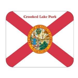   Flag   Crooked Lake Park, Florida (FL) Mouse Pad: Everything Else
