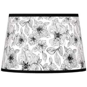  Stacy Garcia Linear Floral Tapered Shade 13x16x10.5 (Spider 