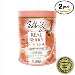 Ceylon Teas Real Berry Iced Tea All natural Fruits, 6.34 Ounce 