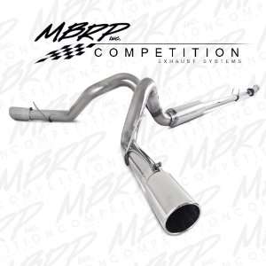 MBRP 4 Down pipe back, COOL DUALS, DPF Delete, with bungs, with 