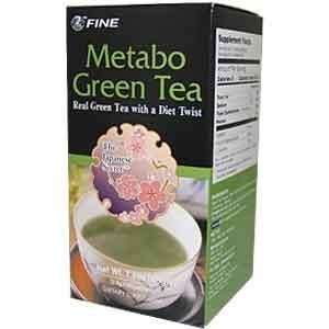  Fine USA Trading Inc., Metabo Green Tea, 60 Packets, (0.8 