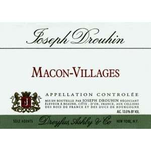  2008 Joesph Drouhin Macon Villages 750ml Grocery 
