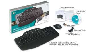 Logitech MK710 Cordless Desktop Keyboard & Mouse COMBO  