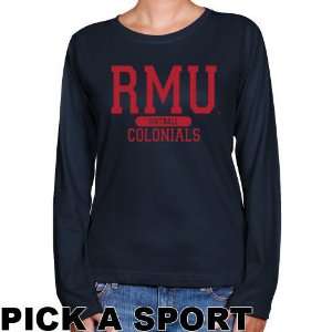  Robert Morris Colonials Ladies Custom Sport Long Sleeve 