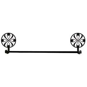    Ribbon Towel Bar   Large Rod Length 24 Inches.: Home & Kitchen