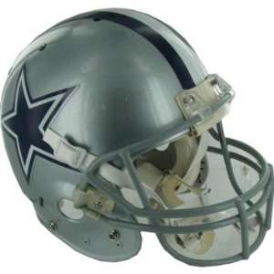 Tony Romo Helmet   Cowboys 2010 Game Worn #9 Siver Helmet   Sports 
