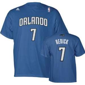 Redick adidas Blue Name and Number Orlando Magic T Shirt:  