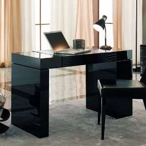  Nightfly Writing/Laptop Desk   Black: Office Products